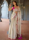Pop Emb By Aab Golden Soft Tissue Fancy Saree Suppliers In India